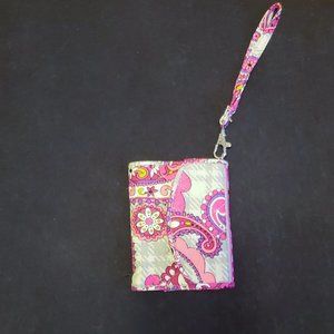 Vera Bradley Paisley Meets Plaid wallet